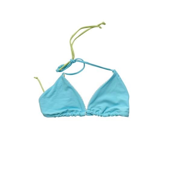 Blue and Green Bikini Set - Picture 2 of 4